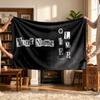 Ollie Bearman (1) Personalized Name Blanket Soft Cozy Gift for Sofa Bed Couch Home Decoration