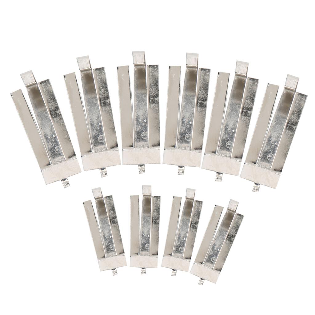 10Pcs Hot Bed Glass Platform Fix Clips Stainless Steel Clamp 3D Printer Accessories