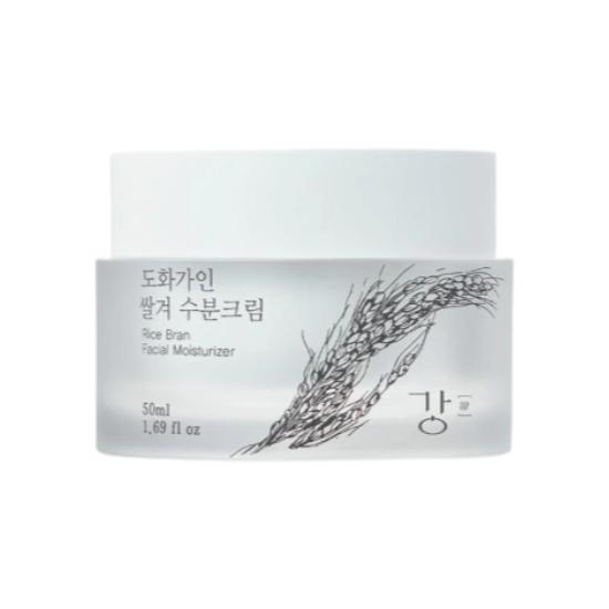 House of Dohwa Premium Rice Bran Moisturizer 50ml - Hydrating & Nourishing Korean Face Cream