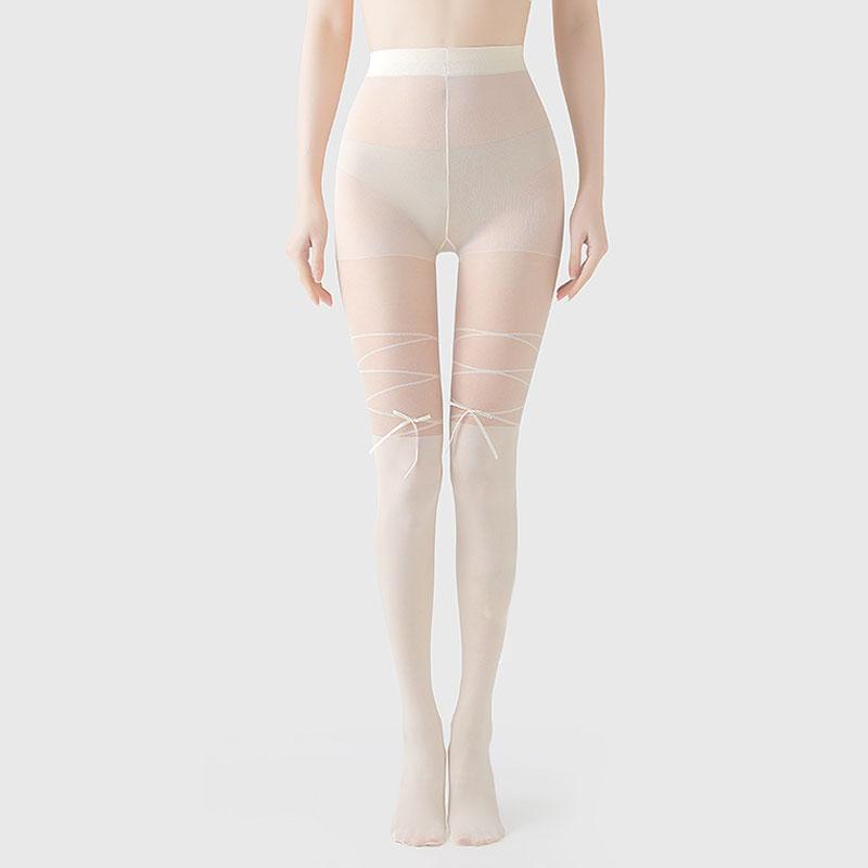 Women Stockings Solid Black Pantyhose Seamless Ultra-Thin Stocking High Elasticity Long Socks Tights