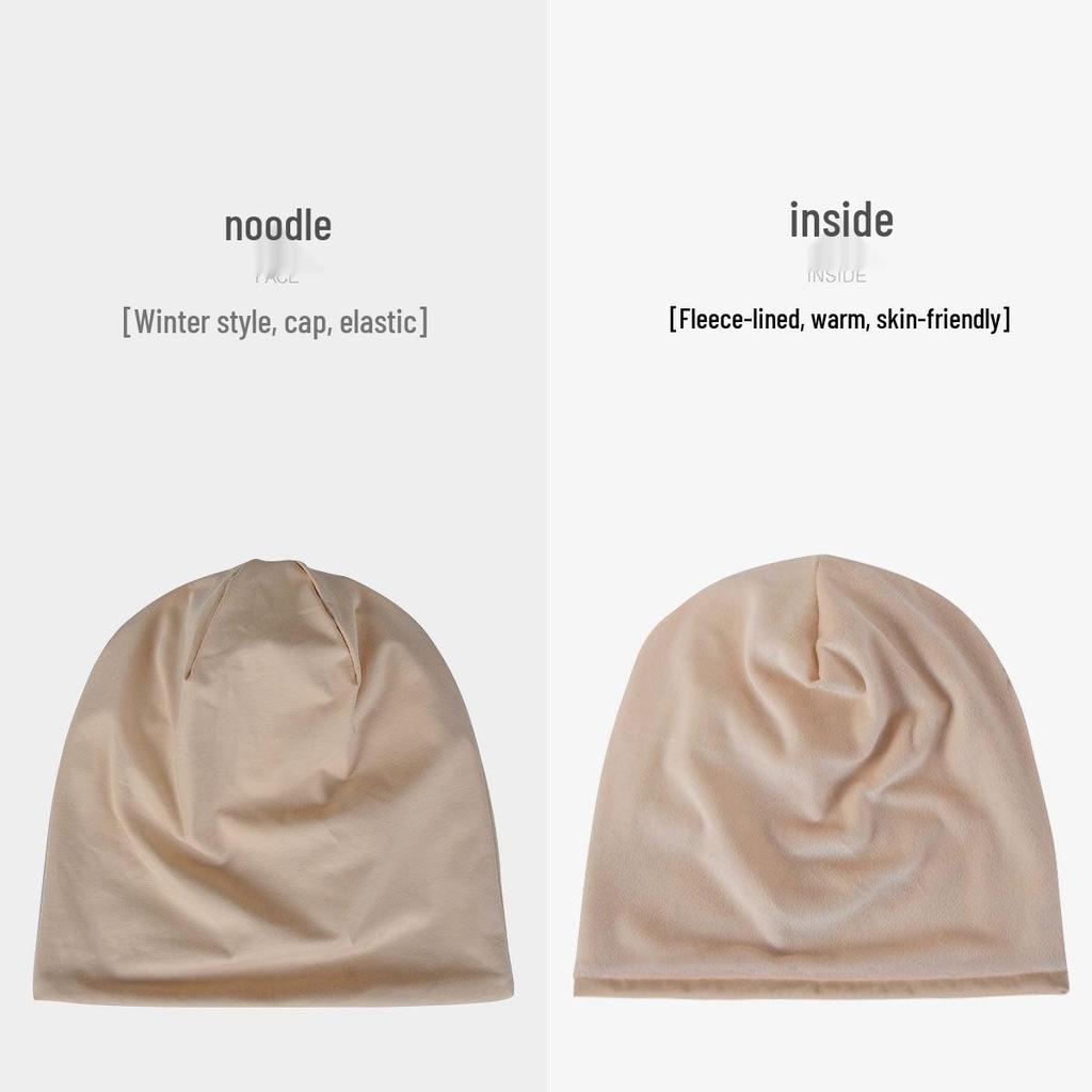 Versatile Cotton Beanie: Thin, Cuffed, Plain Style for Men & Women