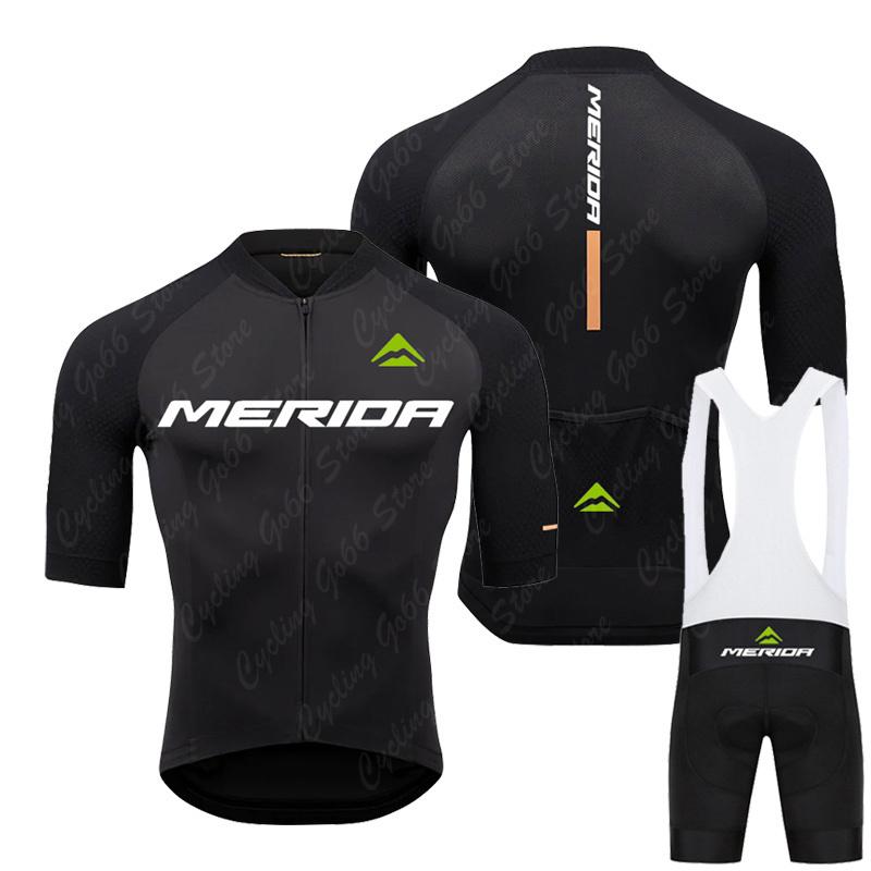 Jauns Pro Team Merida Riteņbraukšanas Džersija