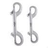 2x Diving Stainless Steel Double Ended Snap Buckle Metal Clip Hook