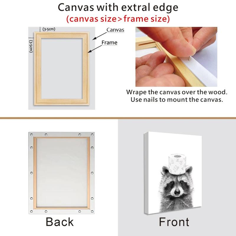 DIY Solid Wood Canvas Picture Frame Kit Stretcher Bars for Canvas Prints Diamond Oil Painting Wooden Wall Art Gallery Home Decor