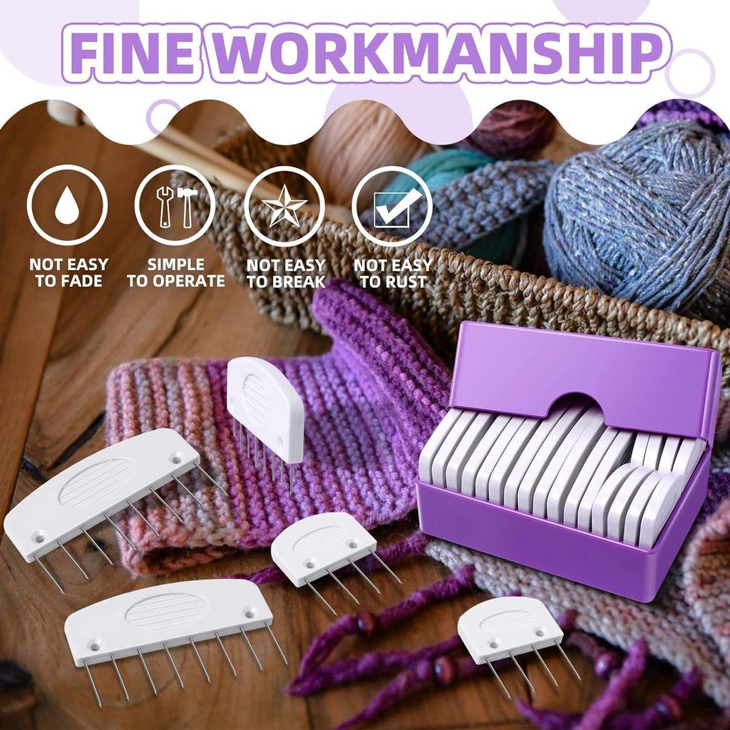 T-Shaped Stainless Steel Needle Shaping Tool for DIY Sweater Knitting