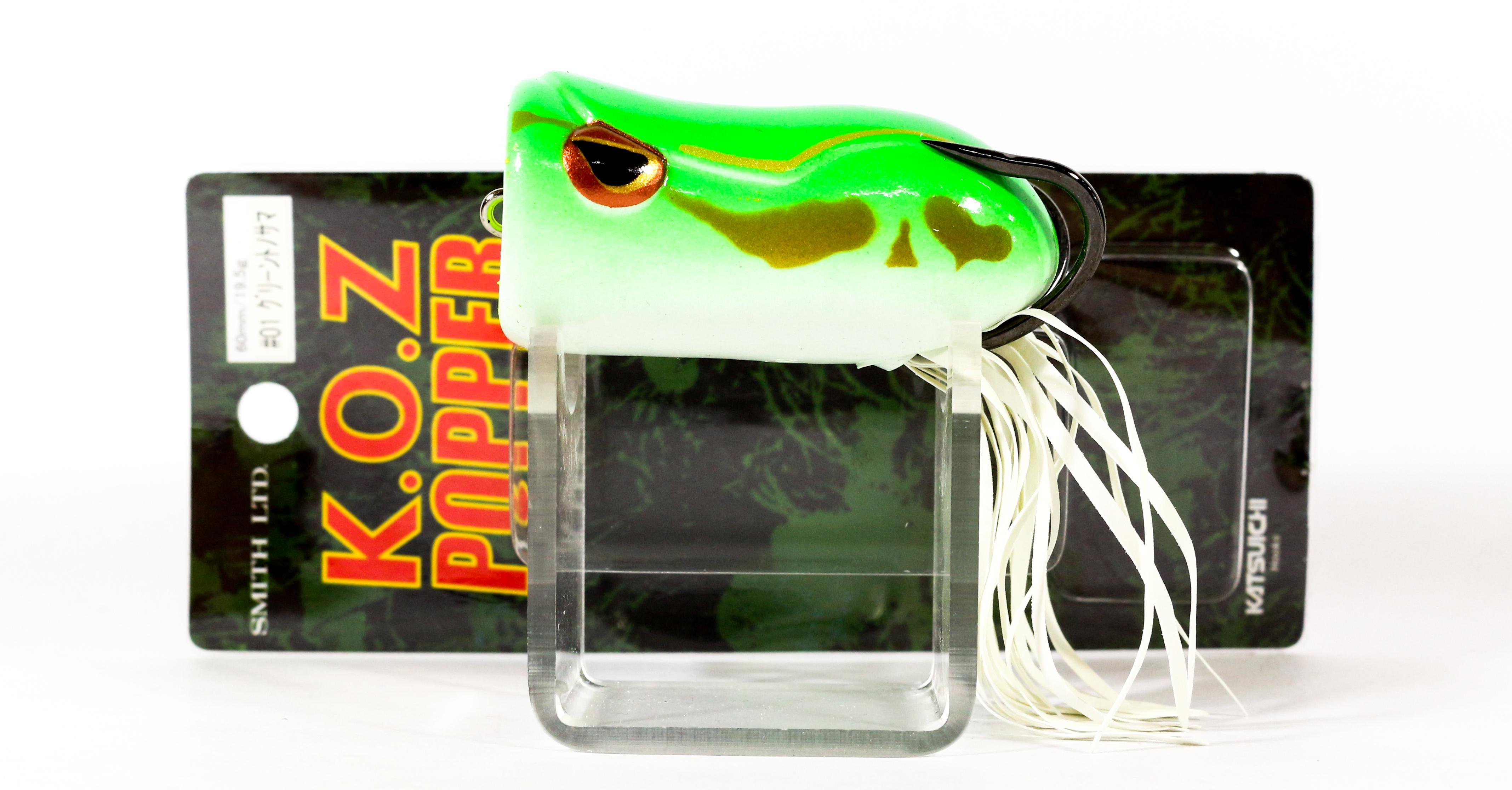 

Sale Smith KOZ Popper Frog Soft Plastic Floating Lure 05 (6412)