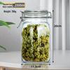 ZISIZ Glass Sealed Storage Jar