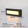 Waterproof LED Step Light for Outdoor Ramps & Corners, Die-Cast Aluminum Plinth Light