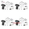 Carburetor repair kit plunger diaphragm part for Yamaha Majesty 250 SG01J SG03J YP250 YP 250