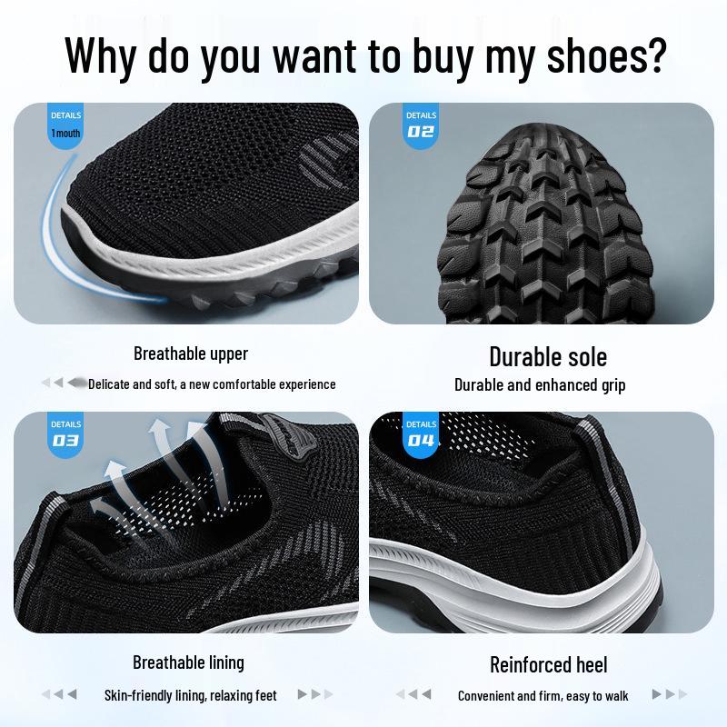 Men's Summer Casual Versatile Breathable Cloth Shoes