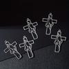 Stainless Steel Fashion Pendant Believers As A Gift. 1PC Cross Necklace Is Jewelry For Men  Jewelry Accessory
