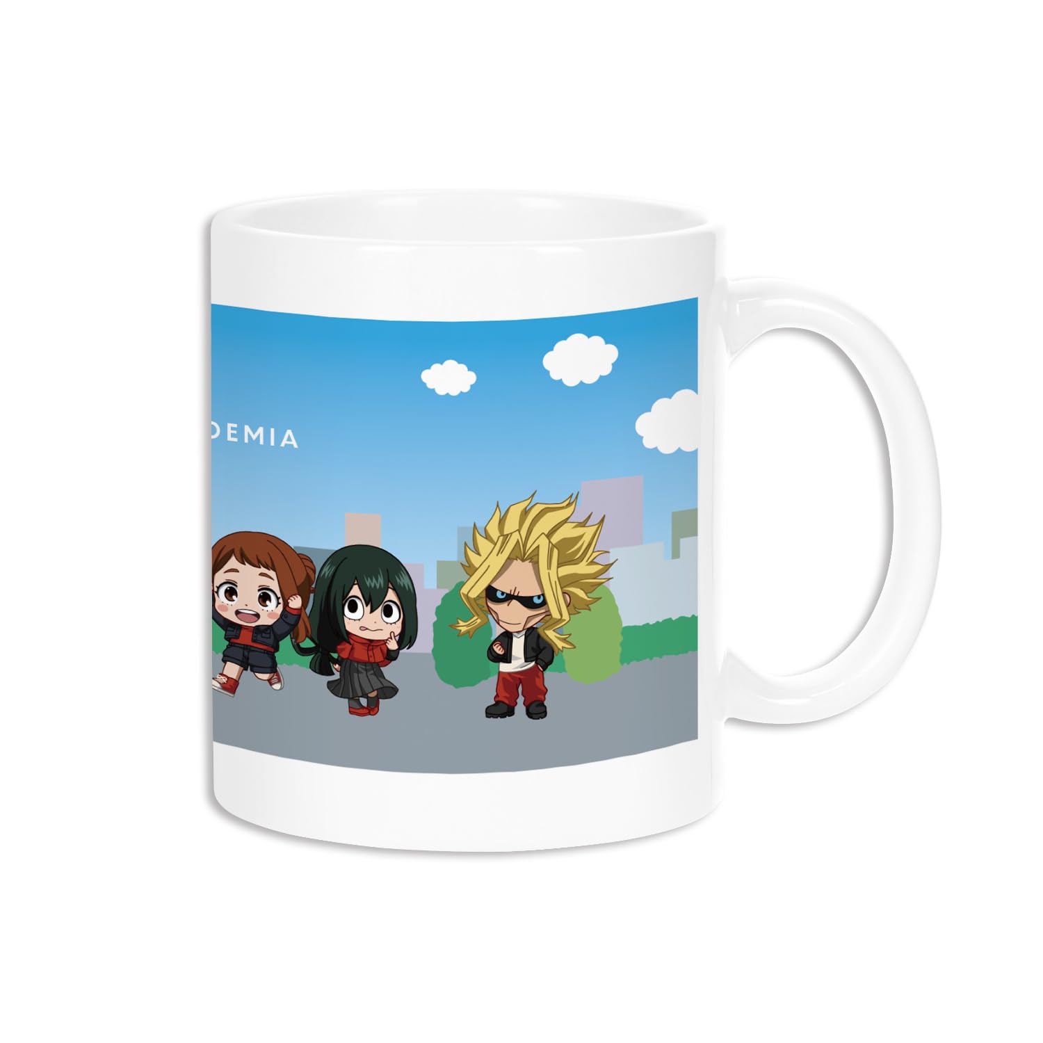 

Аниме ТВ Герои группа чиби персонажи красный повседневный наряд Кружка Моя академия вер.. версия А