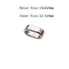 10pcs Stainless Steel Metal Big Hole Tube Spacer Beads for Jewelry Making Fit Charm Leather Bracelet DIY Handmade Findings