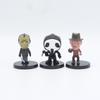 10 Pcs / Set Horror Film Series Jason Michael Chucky Scary Clown Action Figure Toys Pvc Model Halloween Gift Figurine Doll Gifts