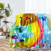 Hey Duggee Theme Printed Blanket - Perfect for Couch, Bed, Travel & Outdoor Use | Machine Washable, Cozy & Durable.