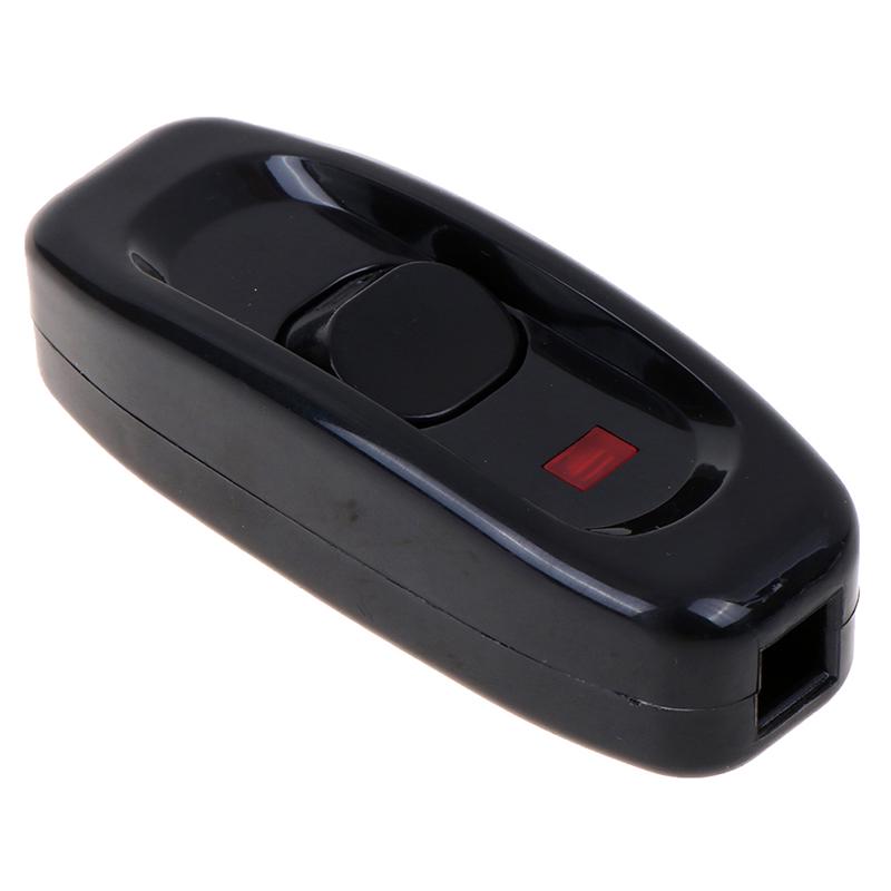 White Black On/Off Bedside Switch Table Lamp Desk Midway Light Switch 10A