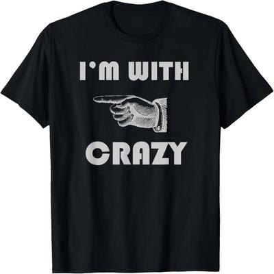 Ich bin mit Verrückt T-Shirt
