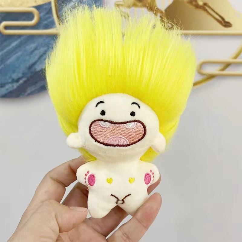 High-quality Plush Doll Zodiac Keychain Cute Astrological Signs Bag Pendant