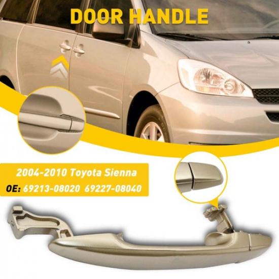 For 04-10 Sienna Toyota Rear Outside Door Exterior Handle Left / Side Right 1pcs