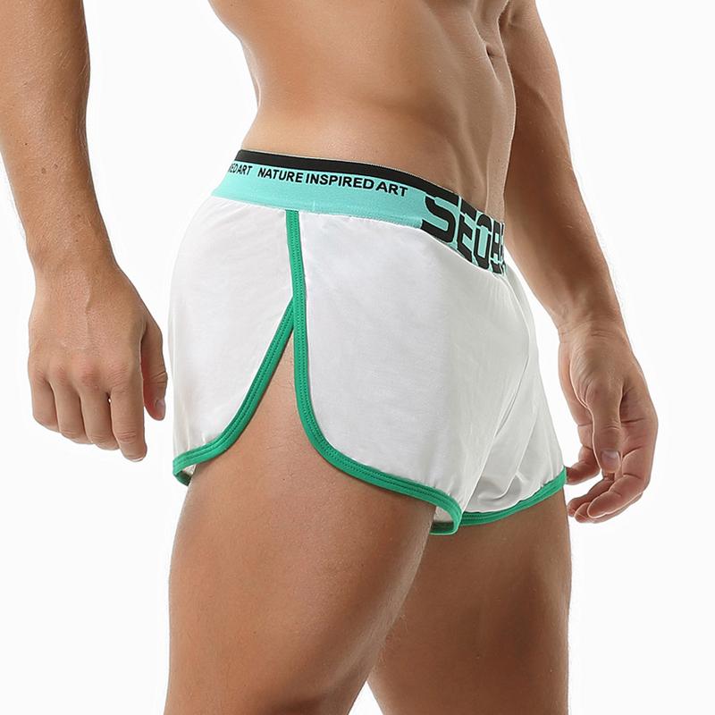 Мужские шорты с низкой посадкой, однотонные шорты для отдыха, домашние шорты свободного кроя, быстросохнущие удобные шорты M