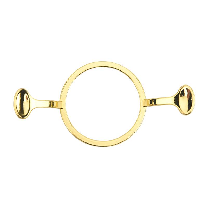 Wax Stamp Ring Metal Wax Seal Mold Round Flower Shape Envelope Invitation Decoration