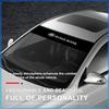 Car Front Windshield Stickers Front and Rear Decorative Emblem For Land Rover Freelander 2 L2 L319 L462 LF Range Sport Evoque L322 Discovery 2 3 4 5