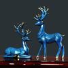 Modern Nordic Origami Elk Ornament for Living Room Decor and Housewarming Gift