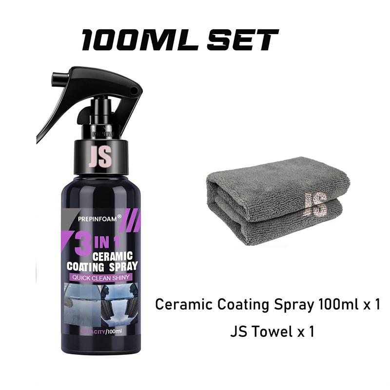 

3 in 1 Car Ceramic Nano Coating Liquid Coatin Nano Crystal Hydrophobic Layer Polishing Paint Coating Agent Polish Nanos Coatings 100ml