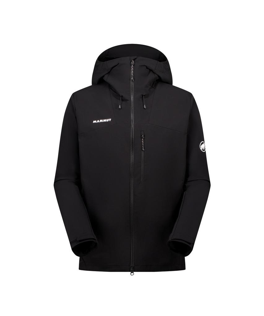 Mammut Trekkers Softshell Hooded Jacket Asian Fit Men'S M11E5Ft007_Bk