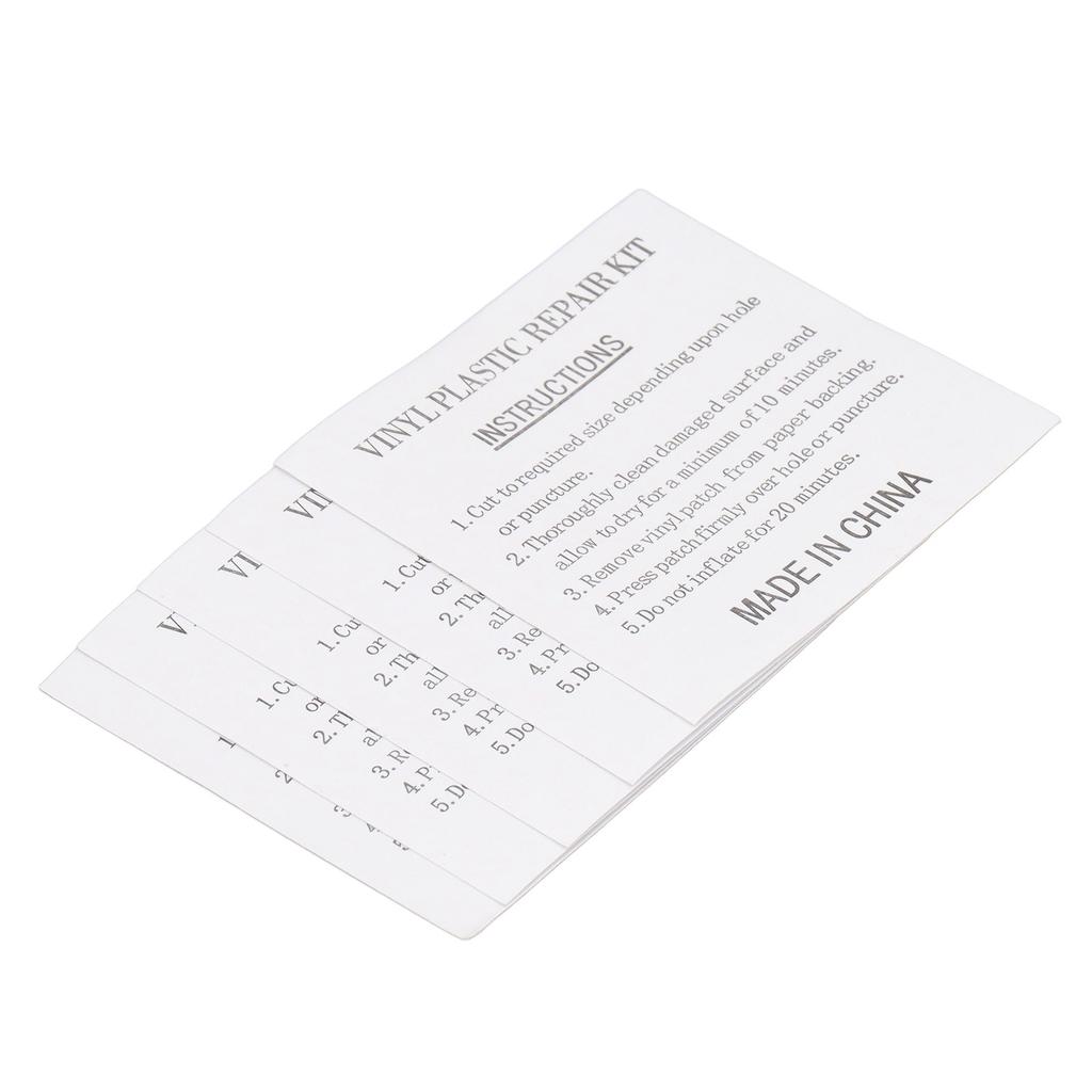 50Pcs Swimming Pool Transparent Repair Sticker Self Adhesive Repair Patch for Inflatable Toy