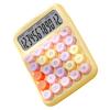 Colorful Calculator Mechanical Keyboard Calculator Electronic Desktop Calculator for Home School Office