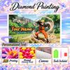 Personalized Naruto Uzumaki Diamond Art Custom Name 5D Diamond Painting Full Drill DIY Craft