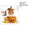 Halloween Pumpkin Toilet Sticker Waterproof Self-adhesive Strong Stickness Vibrant Color Bathroom Wall Sticker Toilet Cover Decor Decal