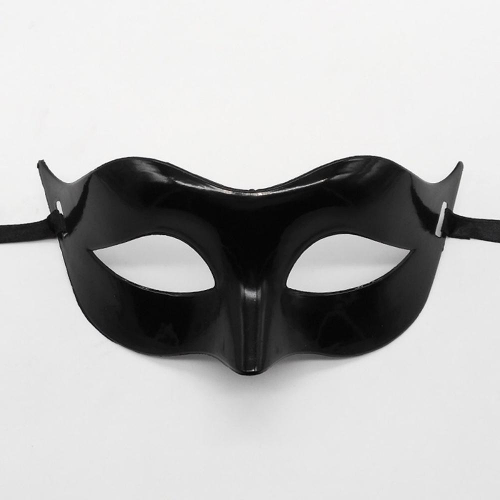 Women Men Half Face Mask Gentleman Masquerade Prom Mask Plastic Cosplay Costume Carnival Props Party Wedding Decoration