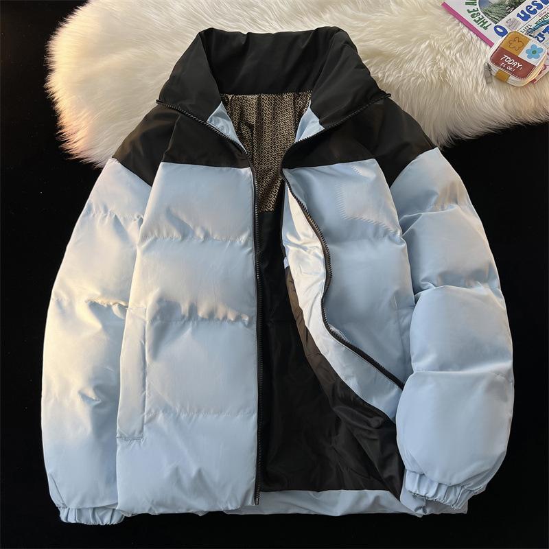 

Повседневная мужская хлопковая куртка с капюшоном, универсальная, зимняя теплая S