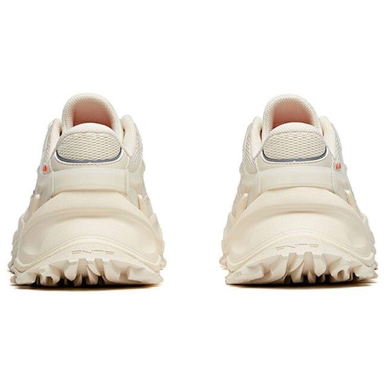 Anta Hot Shock Absorption Non-Slip Wear-Resistant Low-Top Dad Shoes Men sneaker Light-Beige 912018842-6