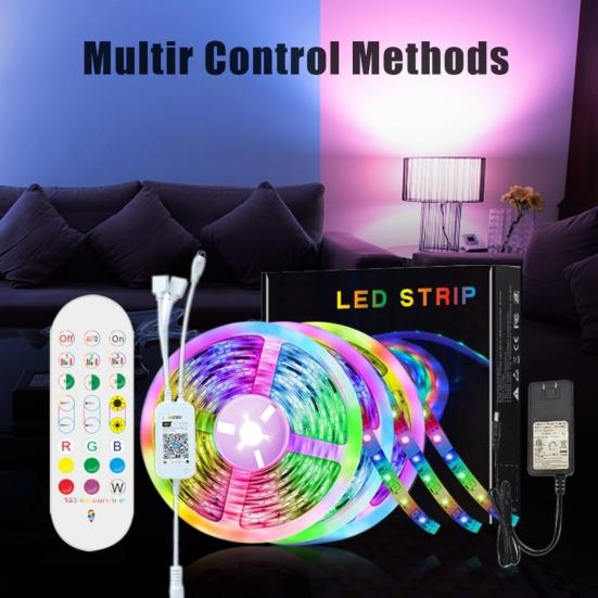 3 Roll Multicolor 5050 Epoxy Bluetooth-compatible Music Function Strip Light LED Bar