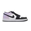 Jordan Air Jordan 1 Abrasion Resistant Low top Vintage Basketball Shoes Women's Purple Pink DC0774-101(Team34-)