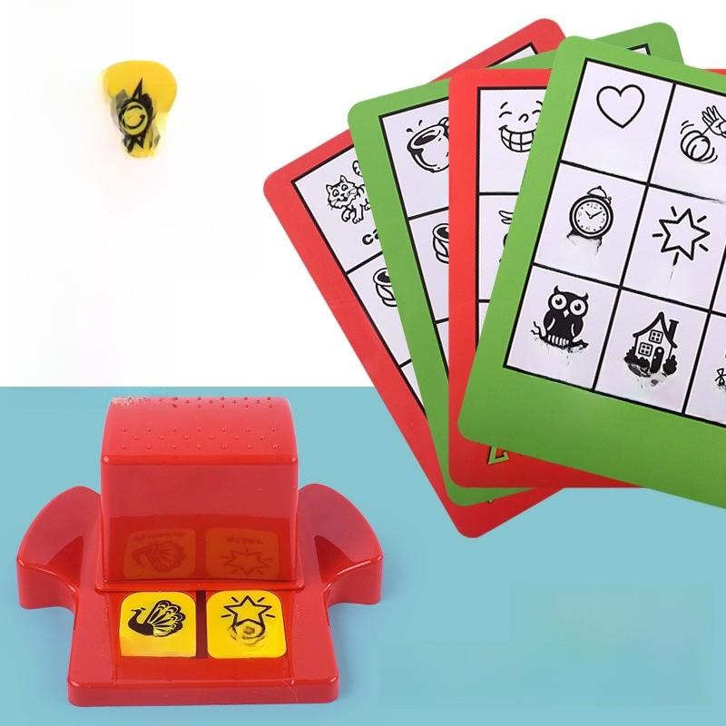 Kinder Zingo Interaktives Buchstaben-Zuordnungs-Kartenspiel Kunststoff Pädagogisches Spielzeug Für Frühes Lernen