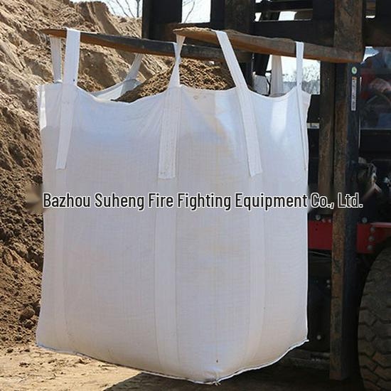 Heavy-Duty Woven Ton Bag for Sand, Soil, Sludge, Waste Disposal, and Industrial Use