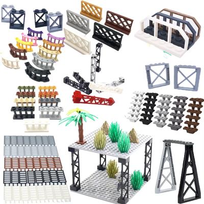 MOC Accessories Building Blocks Parts City House Compatible 64448 64449 95347 6583 30134 60592 3185 30056 15332 6020 Kids Toys