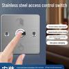 Stainless Steel Elevator Exit Switch: 86 Type Automatic Reset for Access Control