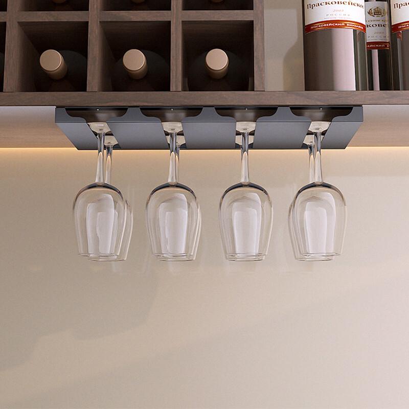 Yidashang Punch-Free Stainless Steel Wine Glass Rack