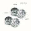 1/10 RC Racing Wheels Tires Metal Wheel Rims Hub12mm Hex for 1:10 RC On Road Car Tamiya TT01 TT02 XV01 XV02  HSP HPI Kyosho