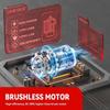 Brushless 3 Gears Adjustable Electric Air Blowers 300000RPM Turbo Jet Fan Handheld Leaf Blower Dust Blowing Power Tool