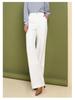 Women's Wide-Leg Cotton-Linen Floor-Length High-Waisted Plus Size Casual Pants