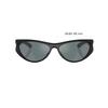 Diesel Original Design Acetat Katzenaugen-Sonnenbrille Unisex-Sonnenbrille Schwarz LX300400LEN