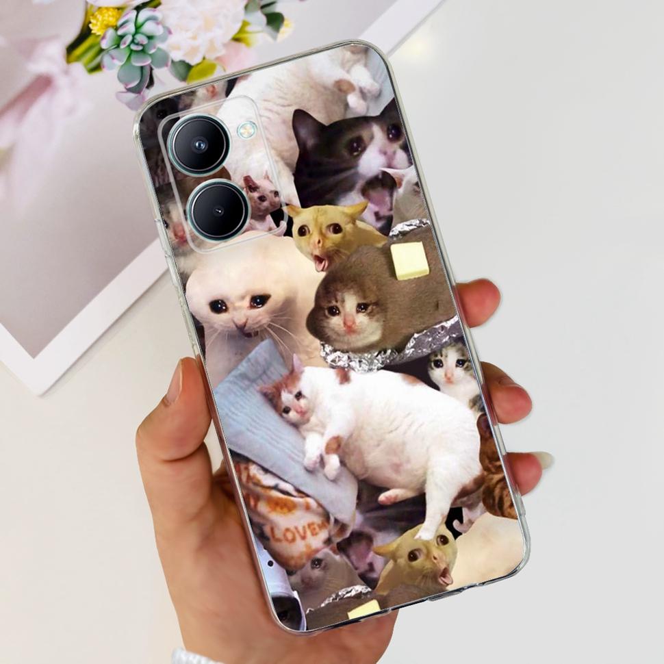 For Realme C33 Case RMX3624 Cute Fashion Phone Cases Soft Silicone Back Cover For Realme C 33 C33 4G Bumper Shockproof Shell