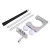 Detachable Putter Golf Putter Set Aluminum Portable Golf Trainer Golf Push Rod  Home Putting
