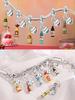 925 Silver Wine Charm Beads Pendant For Women DIY Jewelry Gift Original Bracelet Clasp Liquor Series